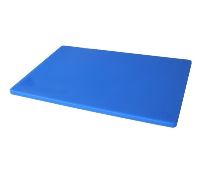 Omcan 18" x 24" x 1/2" Colored Cutting Board - Blue - CA