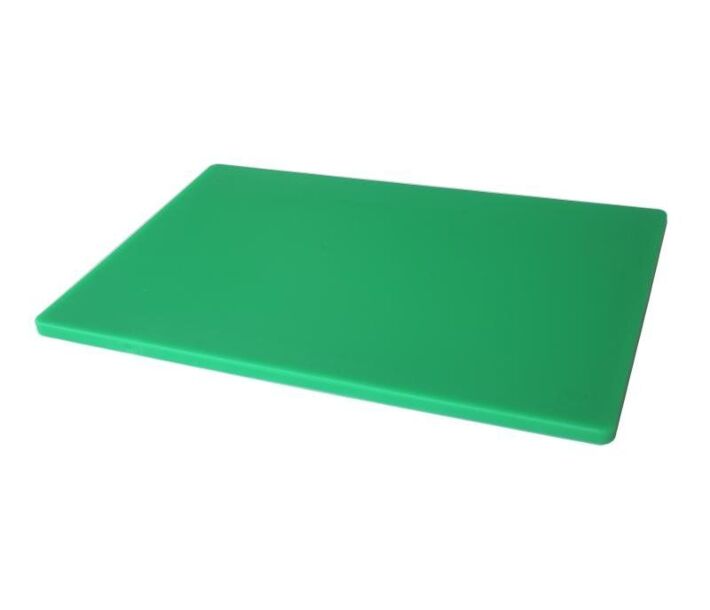 Omcan 18" x 24" x 1/2" Colored Cutting Board - Green - CA