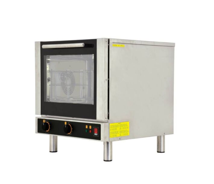 Omcan EKFA312 Countertop Electric Convection Oven - Half Size 3 Shelves Capacity - 120V 1.8kW - CA