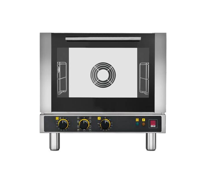 Omcan EKFA312M Countertop Electric Convection Oven - Half Size 3 Shelves Capacity - 240V 2.9kW - CA