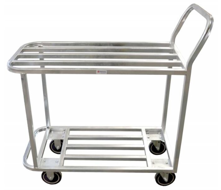 Omcan All Welded Stock Cart - Galvanized - USA