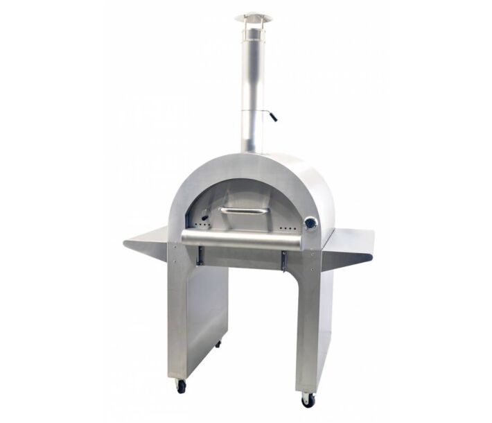 Omcan Stainless Steel Wood Burning Pizza Oven - USA