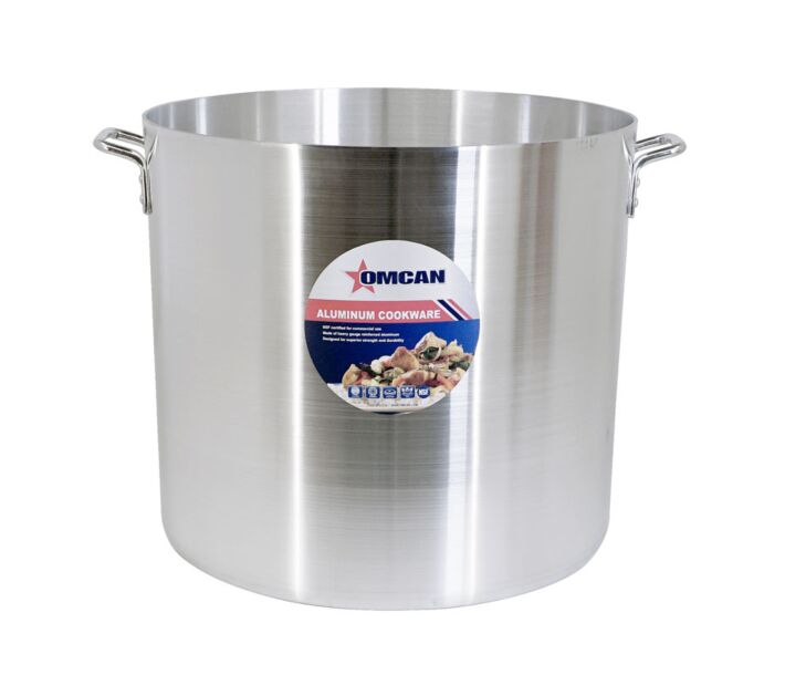Omcan 100 Qt. Aluminum Stock Pot 20" Diameter - USA