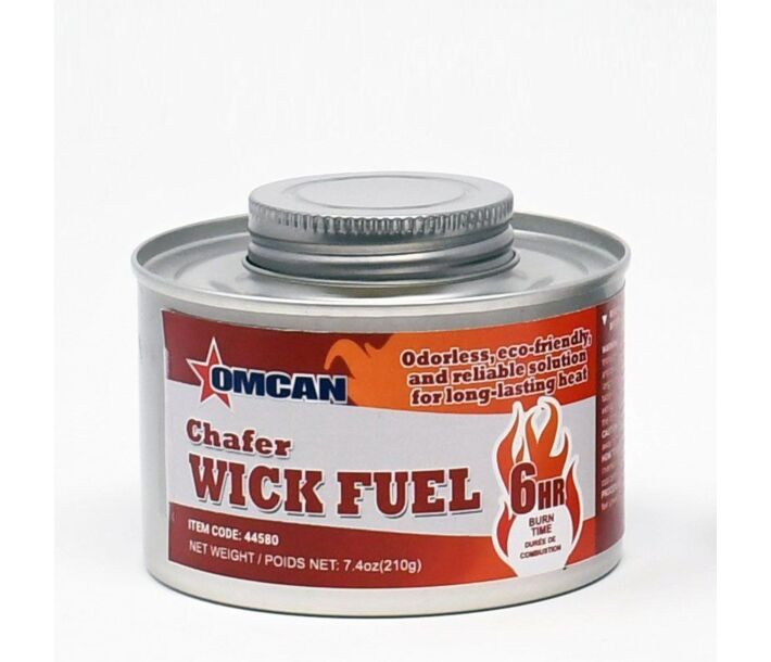 Omcan 6 Hour Wick Chafing Dish Fuel Gel with Safety Twist Cap - USA
