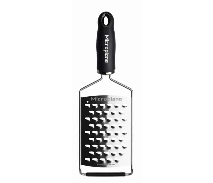 Microplane 45011 Gourmet Series Stainless Steel Ultra Coarse Grater - Black - USA