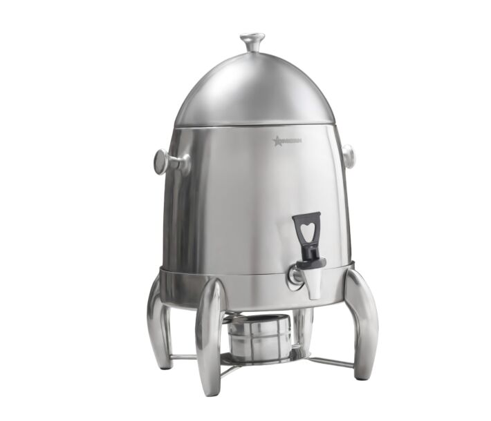 Omcan 11 L Stainless Steel Coffee Urn with Chrome Legs - USA