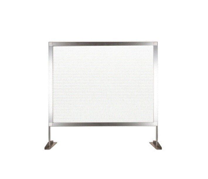 Omcan Countertop Panel W 34" X H 32.5" Frosted Polycarbonate - USA