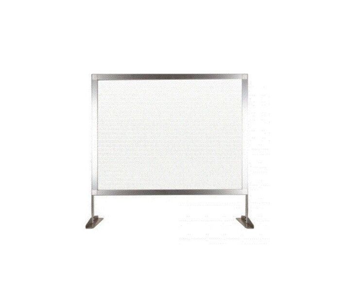 Omcan Countertop Panel W 72" X H 32.5" Clear Polycarbonate - USA