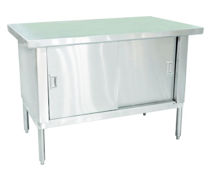 Zanduco Worktable Cabinet - 30" x 48" with 3" Overhangs - USA