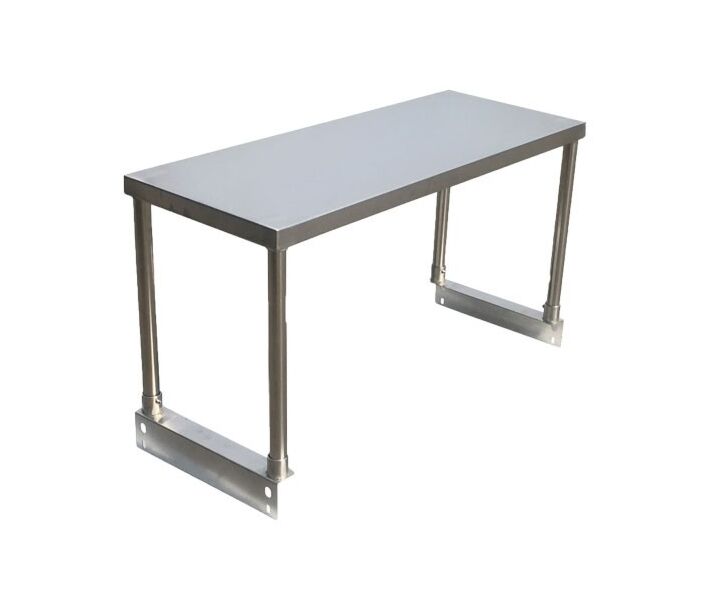 Omcan 12" x 30" Overshelf for Two-Pan Steam Table - CA