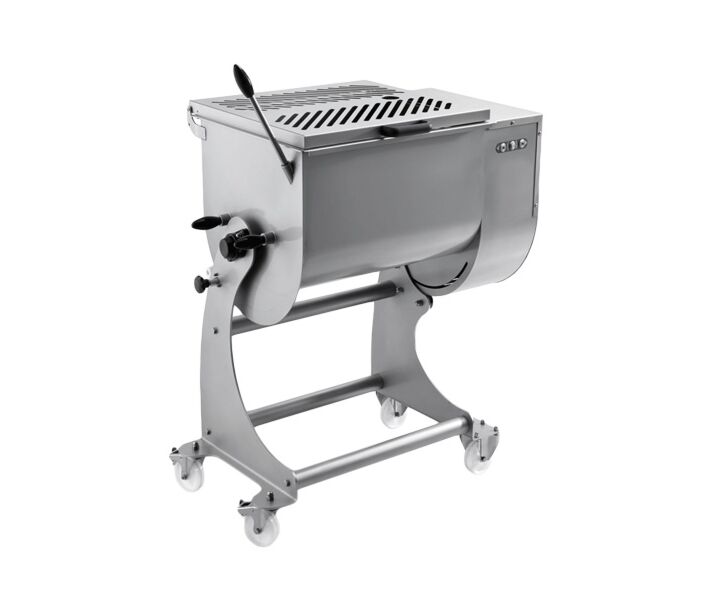 Omcan Heavy-Duty Stainless Steel Meat Mixer - 50kg Capacity - USA