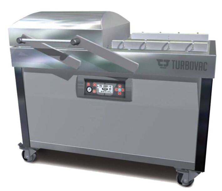 Omcan Turbovac Double Chamber Vacuum Packaging Machine with 24" Seal Bar 41509 - USA