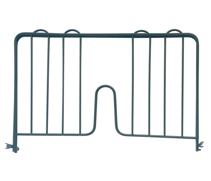 Zanduco 14" x 4" Pressure Fit Epoxy Shelf Divider - NSF - USA