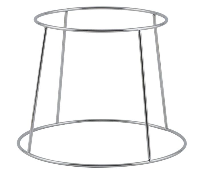 Winco SFR-7 Aluminum Display Seafood Tray Rack Holder 7" - CA