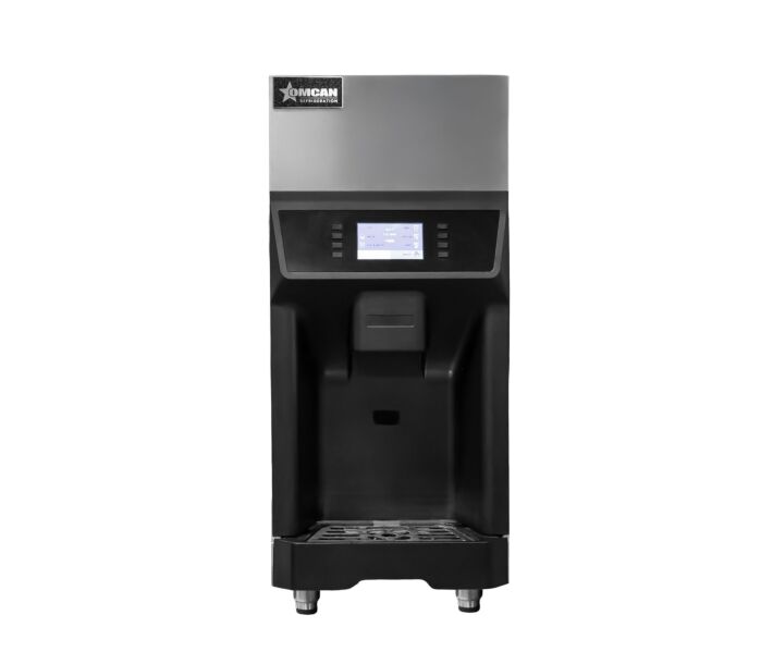 Omcan Ice Machine and Water Dispenser with Digital Control and 220 lb/Day Capacity - 120V - CA