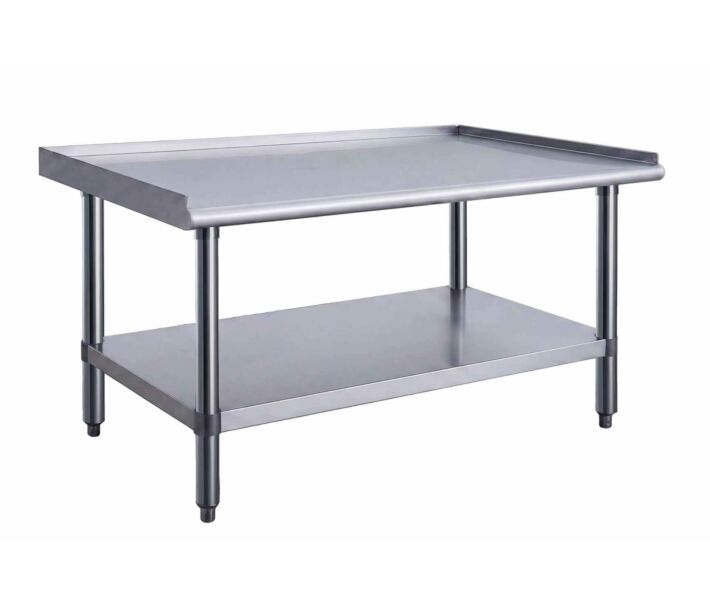 Dukers DCES-3048 Stainless Steel Equipment Stand - 24" x 48" x 30" - USA