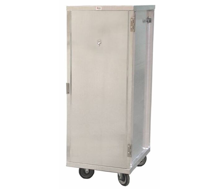 Omcan Non-Insulated Enclosed Aluminum Holding Cabinet - 32 Tier - USA
