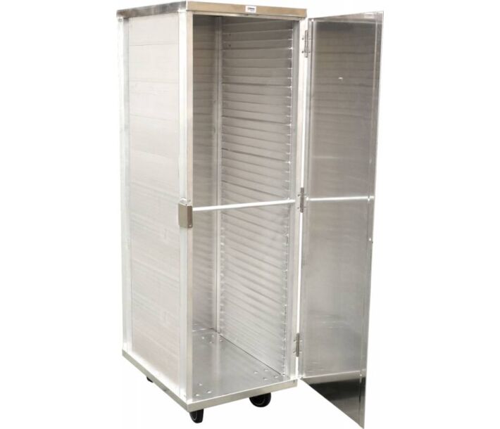 Omcan Non-Insulated Enclosed Aluminum Holding Cabinet - 40 Tier - USA