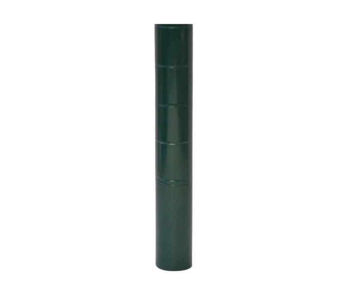 Zanduco 34" Heavy Duty Commercial Dark Green Epoxy Post Without Leveler - NSF - CA