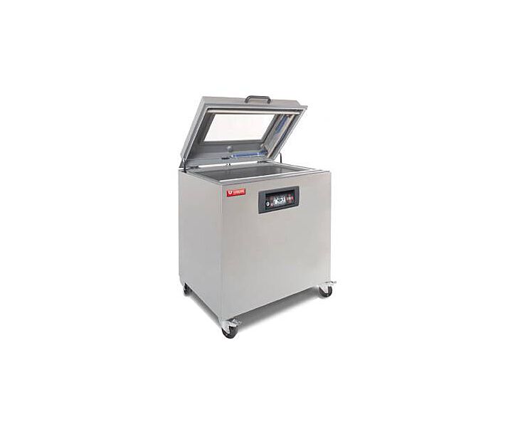 Omcan Turbovac Mobile Vacuum Packaging Machine with 19.5" Seal Bar - 1 Phase - CA