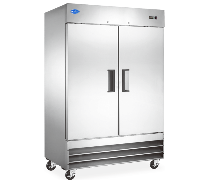 Zanduco 54" 2-Door Reach-In Stainless Steel Freezer with 1330L Capacity - 110V, 1 HP, 780W - CA
