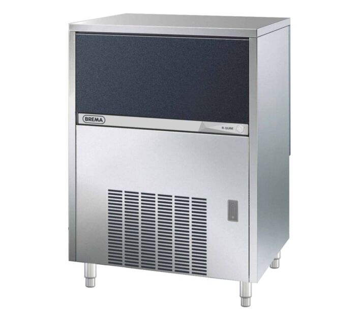 Brema CB640ABHCAWS B-Cube Ice Maker 88 lb Bin Storage 140 lbs/day Production Capacity  - 115V - CA