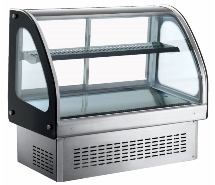 Omcan 36" Countertop / Drop-In Refrigerated Display Case - USA