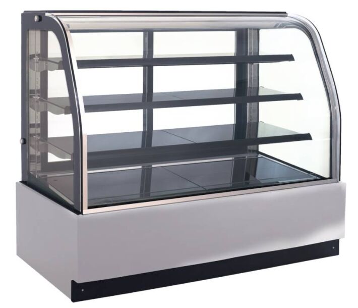 Omcan 71" Refrigerated Floor Display Case - USA