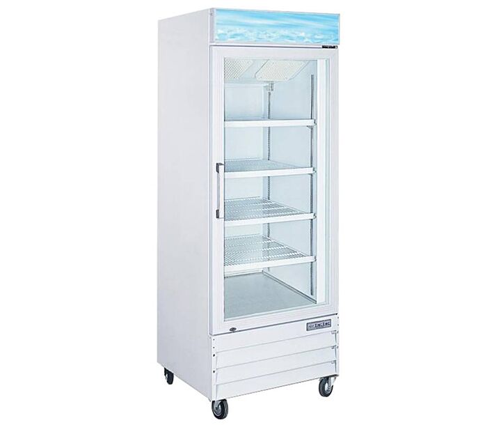 Zanduco 31" Glass Door Freezer - USA