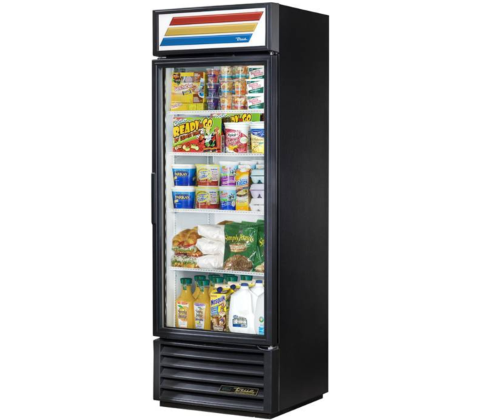 True GDM-19T-HC~TSL01 27" Glass Swing Door Refrigeration Merchandiser - 115V - USA
