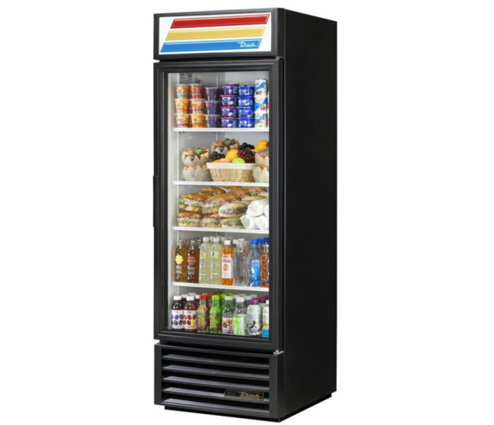 True GDM-23-HC~TSL01 27" Glass Swing Door Refrigeration Merchandiser - 115V - CA