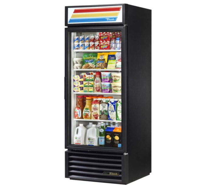 True GDM-26-HC~TSL01 27" Glass Slide Door Refrigeration Merchandiser - 115V - USA