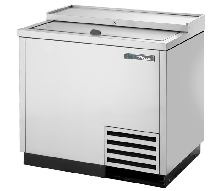 True TD-36-12-S-HC 37" Stainless Steel Horizontal Beer Bottle Cooler - CA
