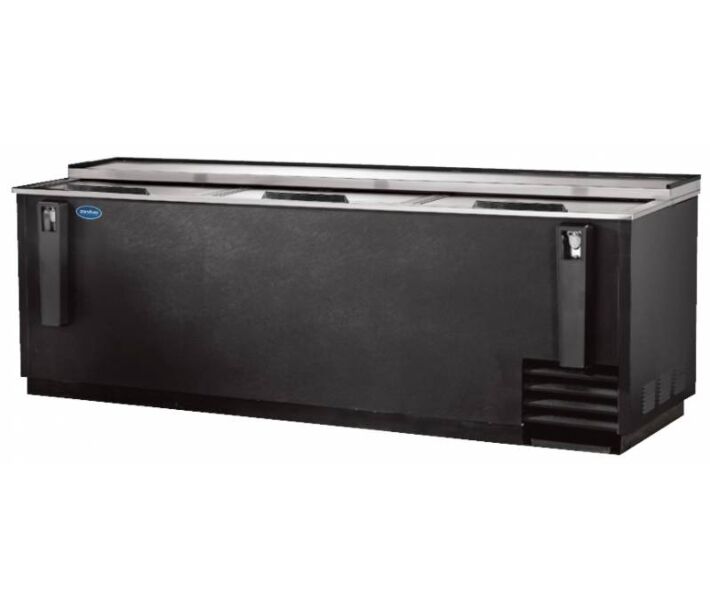 Zanduco 95" Wide Reach In Bottle Cooler - CA