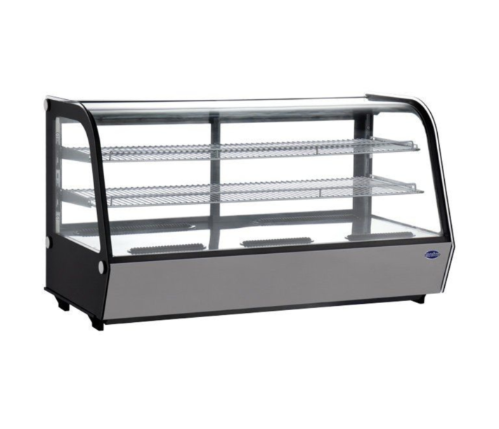Zanduco 48" Countertop Refrigerated Showcase with 202L Capacity - 110V, 340W - USA