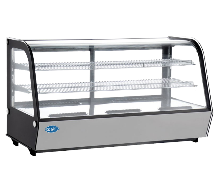 Zanduco 48" Countertop Refrigerated Showcase with 202L Capacity - 110V, 340W - CA