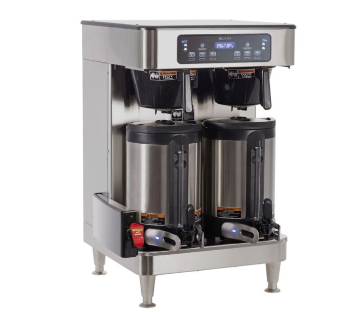 Bunn ICB TWIN SH Infusion Series Stainless Steel Twin Soft Heat Coffee Brewer with Wireless Communication - 120/240V, 51200.6103 - USA