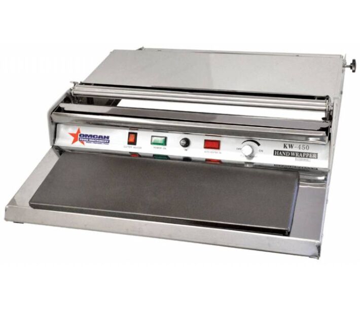 Omcan Single Roll Wrapping Machine - Stainless Steel - USA