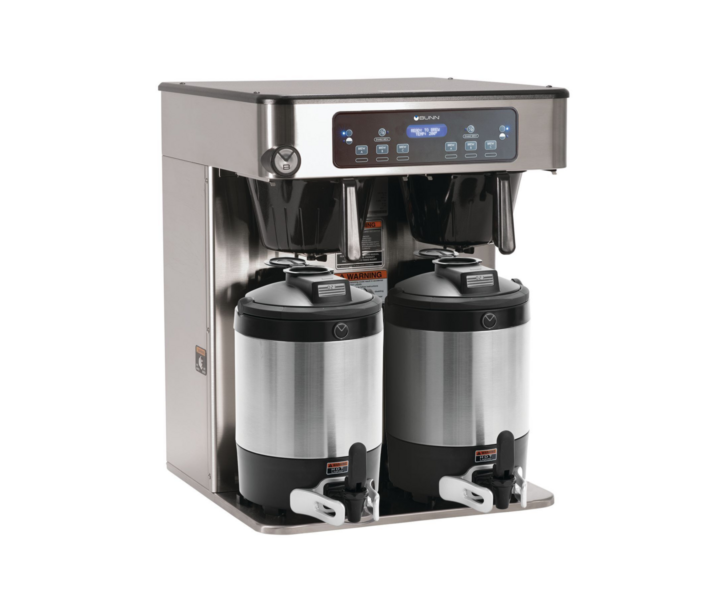 Bunn ICB TWIN ICB Infusion Series Twin Coffee Brewer with Digital Control and 21.2L Capacity - 120/240V SST - CA