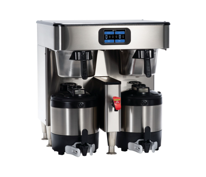 Bunn ICB TWIN TF Platinum Edition Infusion Series Stainless Steel Coffee Brewer with 1.0 Gal. Capacity - 120/240V, 54200.6100 - USA