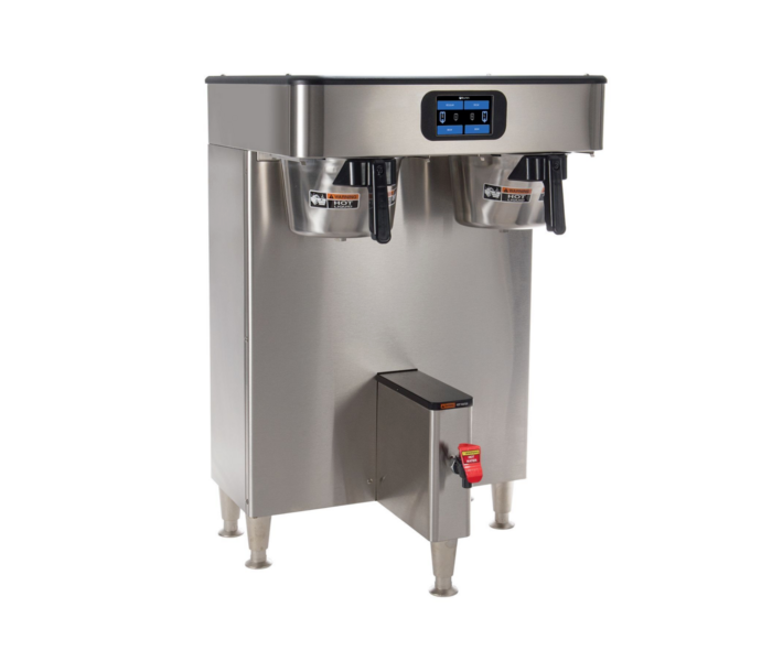 Bunn ICB TWIN TF Platinum Edition Infusion Series Stainless Steel Coffee Brewer with 1.5 Gal. Capacity - 120/240V, 54200.6101 - USA