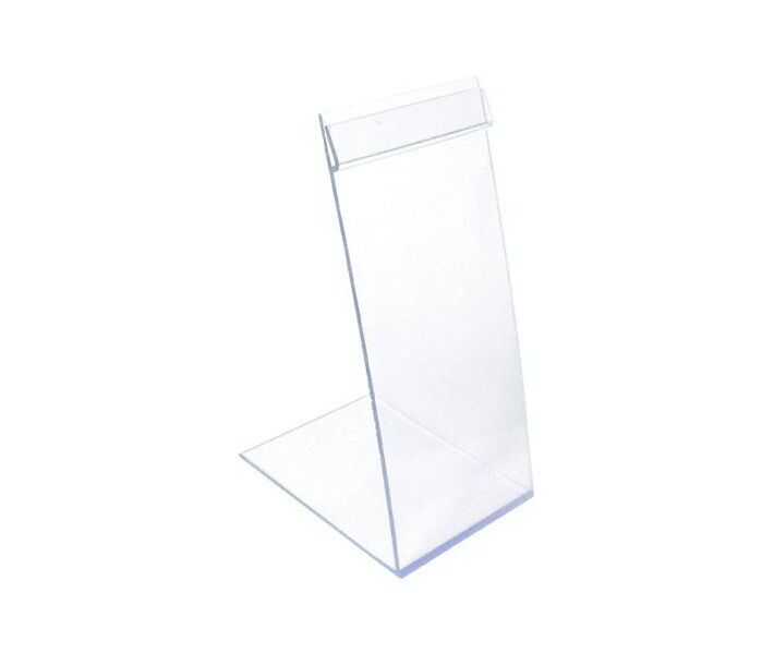 Zanduco 5" Clear Acrylic Easel Plastic Tag - CA