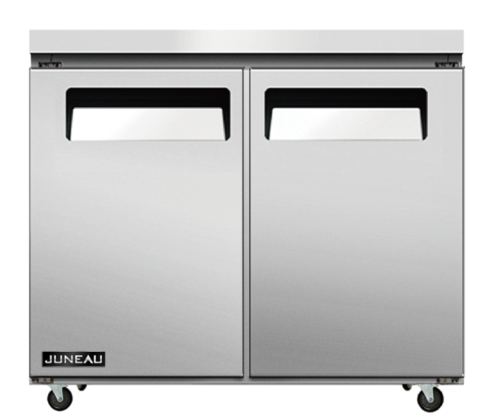 Juneau 36" Undercounter Refrigerator Double Door, 4.9 cu.ft. - 115V, 510W - USA