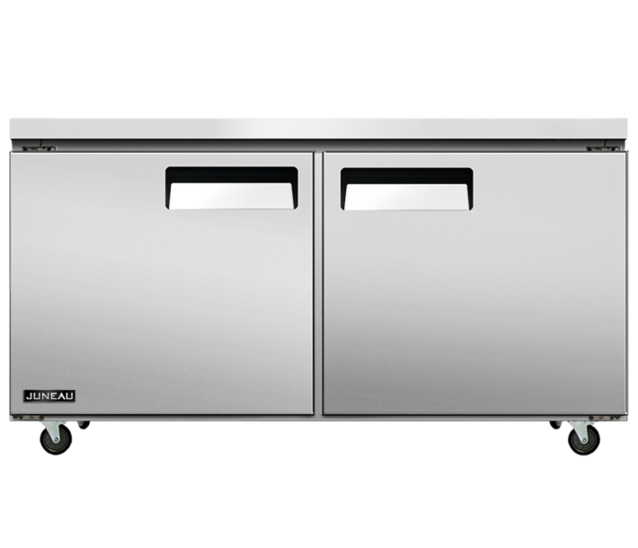 Juneau 60" Undercounter Refrigerator Double Door, 8.9 cu.ft. - 115V, 510W - USA