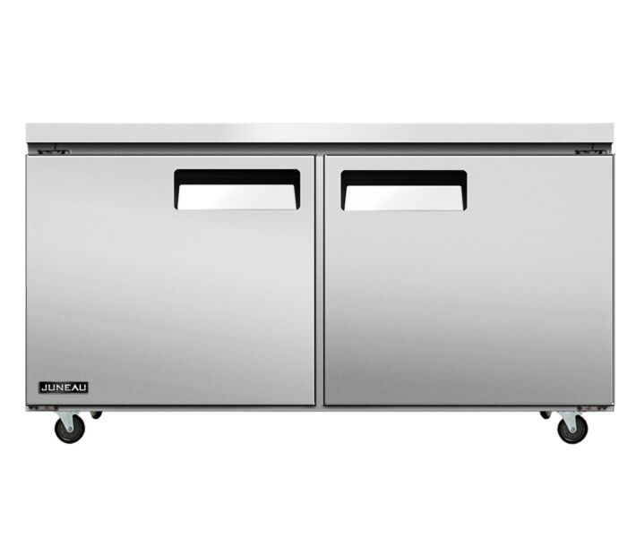 Juneau 60" Undercounter Freezer Double Door, 8.9 cu.ft. - 115V, 780W - CA