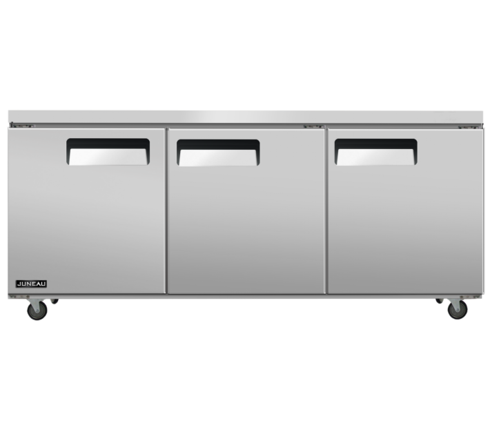 Juneau 72" Undercounter Refrigerator Three Door, 11 cu.ft. - 115V, 510W - USA