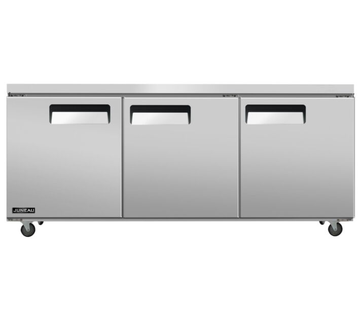 Juneau 72" Undercounter Freezer Three Door, 11 cu.ft. - 115V, 780W - CA