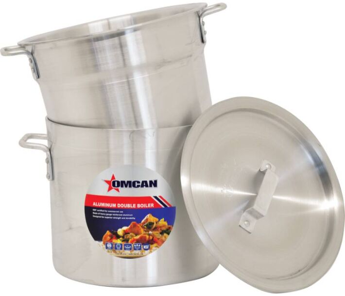 Zanduco 20 qt Double Boiler 3 Pieces Per Set - USA