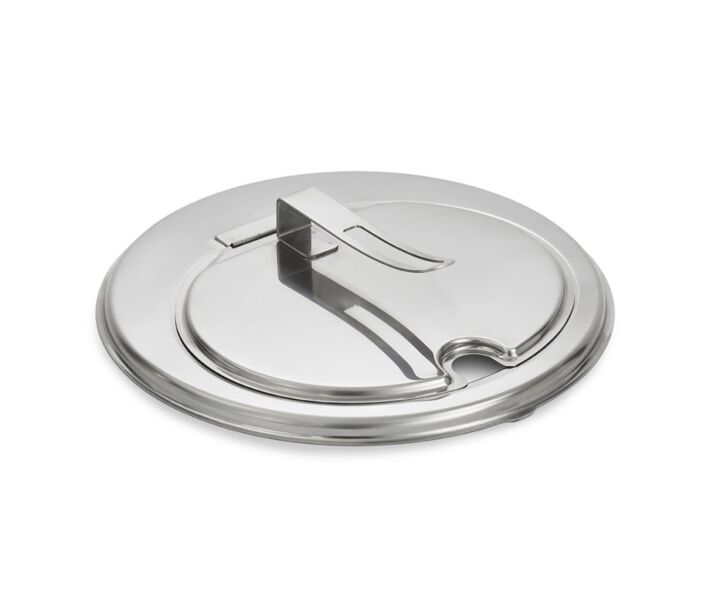 Vollrath Slotted/Hinged Contemporary Inset Cover 11 7/16" Diameter - USA