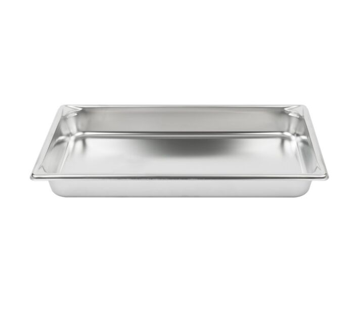 Vollrath Super Pan V Full Size Stainless Steel Steam Table Pan -  12.8" x 20.9" x 2.5" - USA